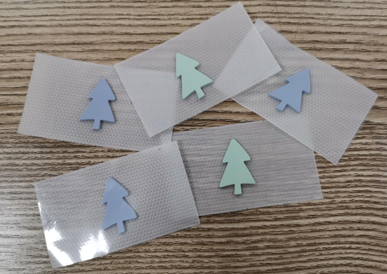 3D moldou a transferência térmica do silicone etiqueta a gravação imprimindo técnicas