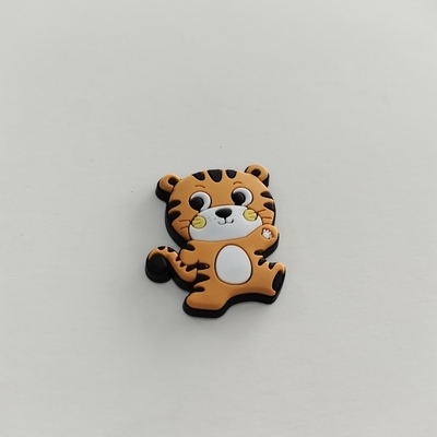 Roupa 3D Logo Plastic Custom Silicone Patches para o vestuário
