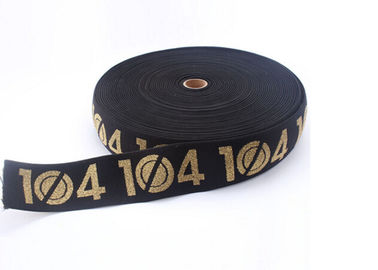 Eco - fita amigável do Webbing do poliéster da faixa elástica do jacquard para a bagagem