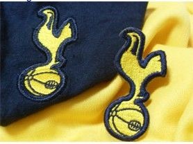 Remendos bordados logotipo dos esportes da equipe, crachás da equipe de futebol da tela