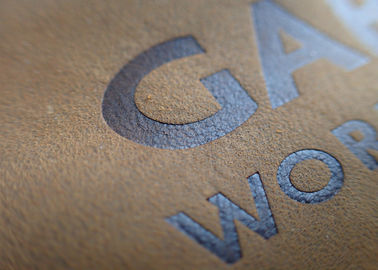 Cor bronzeado Genuines da marca dos remendos do couro gravado do costume para calças de brim