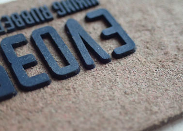 Logo Garment Leather Patch Custom personalizado gravou calças de brim cobre a etiqueta do remendo