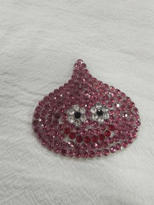 Adesivo de Transferência de Impressão de Calor Personalizado com Logotipo de Strass Alto para Camisetas, Chapéus, DIY Cristal