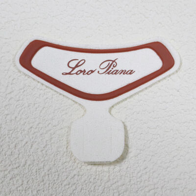 Rótulo de alta frequência em TPU ecológico, etiqueta de logotipo de vestuário lavável