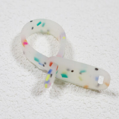 Braçadeiras de Cabo Tie-Dye de Silicone – Organizadores de Cabo Elástico Reutilizáveis para Bolsas e Uso Diário