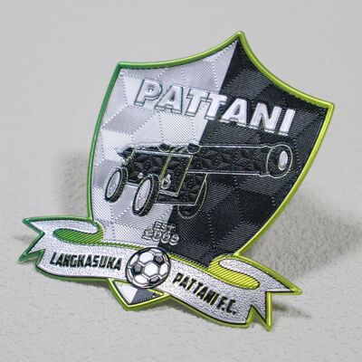 Patch de tensão TPU personalizado - Patch do Pattani FC Football Club para roupas esportivas