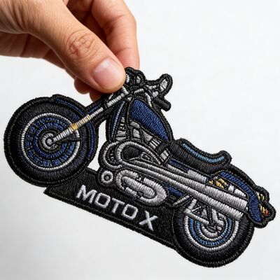 Transferência de calor de patches bordados personalizados com logotipo multicolorido 3D para roupas de esqui, oferecendo materiais ecológicos e amplas opções de cores