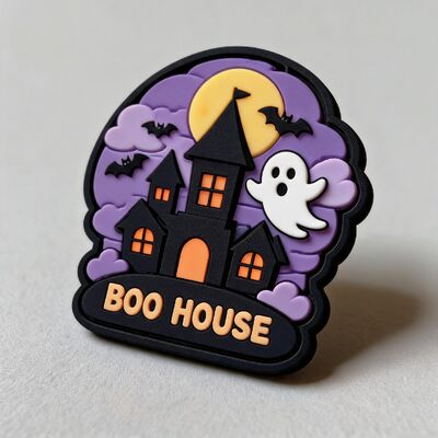 Patches de vestuário personalizados duráveis com silicone 3D e materiais de tecido bordados personalizados cores e logotipos para roupas e acessórios