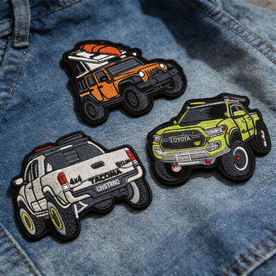 Patches bordados personalizados projetados para profissionais em uniformes, bolsas, chapéus e jaquetas, proporcionando uma impressão e visibilidade duradouras