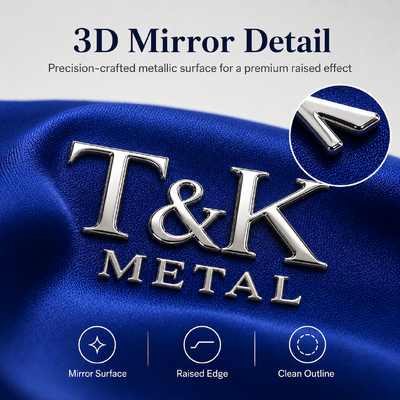 3D High Frequency TPU Badges Soft TPU Transferência de calor Logotipos personalizados Duráveis e disponíveis em várias cores para roupas