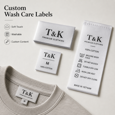 Etiquetas de Vestuário Tecidas com Design Personalizado Ecológico com Custo de Amostra Grátis para Marcas de Moda Feminina