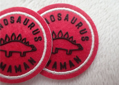 Forme remendos feitos sob encomenda da roupa/remendos bordados do silicone