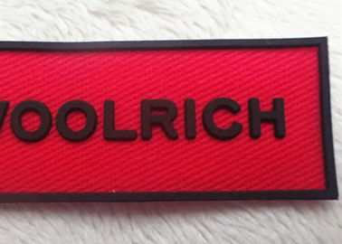As letras pequenas cancelam remendos do LOGOTIPO para o vestuário/remendos feitos sob encomenda do Applique