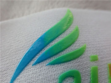 Tóxico macio da faixa elástica do logotipo colorido brilhante da impressão do silicone não -