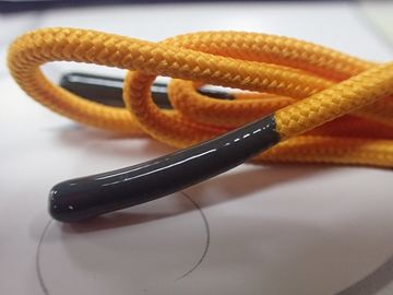 Cabo não elástico elegante com os términos brilhantes do silicone a favor do meio ambiente