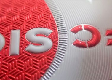 O ferro macio na impressão de tela de seda 3D dos crachás de TPU gravou a transferência térmica do logotipo