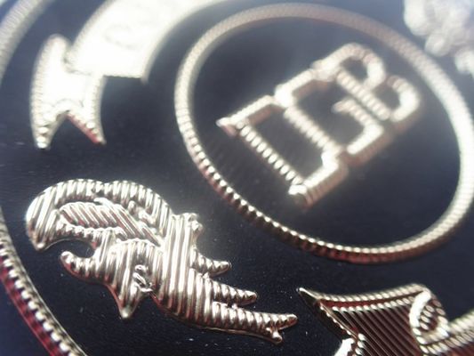 Remendos de alta frequência de chapeamento de prata de TPU para uniformes