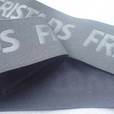 Poliéster feito sob encomenda faixa elástica tecida do webbing do jacquard para o roupa interior