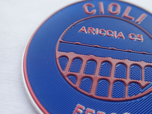 Remendos feitos sob encomenda da transferência térmica 3D de impressão de tela de seda Logo Embossed TPU
